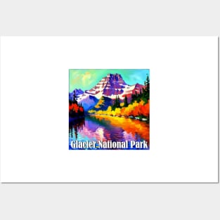 Glacier National Park Posters and Art